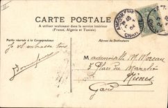 VINTAGE POSTCARD Angouleme the Theater