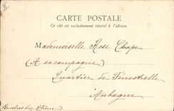 VINTAGE POSTCARD Autun the Theater