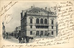 CPA Autun Le Theatre 