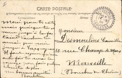 VINTAGE POSTCARD Avignon the Theater