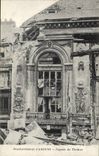 VINTAGE POSTCARD Bombardment of Amiens Frontage of the Militaria Theater