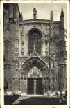 CPA Aix en Provence Grande porte gothique de la cathedrale Saint Sauveur 