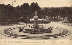 CPA Aix en Provence La Fontaine Monumentale
