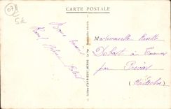 VINTAGE POSTCARD Louvesc Landscape On the City