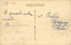 VINTAGE POSTCARD Louvesc the city and the Chaix Mount