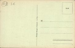 VINTAGE POSTCARD Louvesc the Frontage of the Basilica St Governed