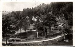 CPA La Louvesc L'etang du Val d'or