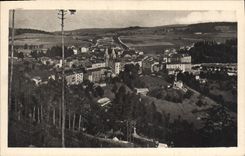 VINTAGE POSTCARD Louvesc View