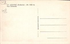 CPA La Louvesc Vue Generale