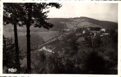 VINTAGE POSTCARD Louvesc Landscape seen of Rochelipe colinies of Oran
