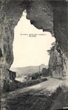 VINTAGE POSTCARD the Road Left the Tunnels has Ruoms