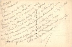 VINTAGE POSTCARD Croisic Against Day On the Port Boats