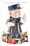 CPA Police Policier Enfant