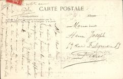 Oficial de policía de la multa de la fuerza de policía de la POSTAL de la VENDIMIA de un terror la tragedia de Choisy el rey el refugio del garage de los gángsteres después de la explosión