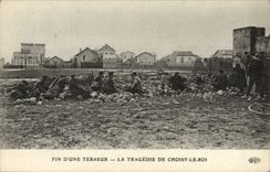 Oficial de policía de la multa de la fuerza de policía de la POSTAL de la VENDIMIA de un terror la tragedia de Choisy el rey