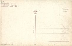 CPA Judaica Juif Grece Greece Salonique Types Juifs