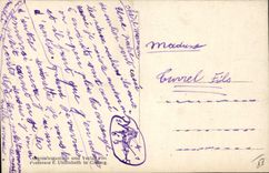 CARTE PHOTO Sapeurs Pompiers Explosion a Coburg
