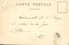 CPA Sapeurs Pompiers Lille Incendie du theatre Nuit du 5 au 6 avril 1903 La rotonde La pompe a vapeur TOP