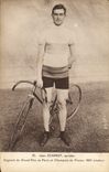 CPA Velo Cycle Cyclisme Jean Cugnot Sprinter Gagnat du grand prix de Paris et champion de France 1923 amateur 