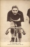 VINTAGE POSTCARD Velo Cycles Cycling Alavoine Routier Champion of France 1920 of the 100 km