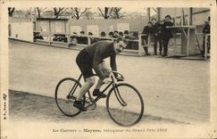 CPA Velo Cycle Cyclisme Meyers Vainqueur du Grand Prix 1902
