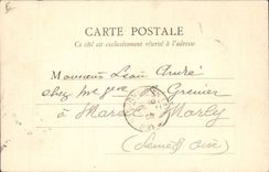 CPA Velo Cycle Cyclisme Meyers Vainqueur du Grand Prix 1903