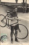 VINTAGE POSTCARD Velo Cycles Jacquelin Cycling and its bicycle Jacquelin Avenue of the Paris Large army