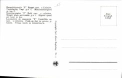 MODERN CARD Train Engine F