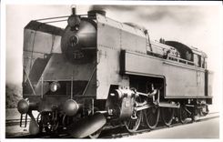 MODERN CARD Train Engine S