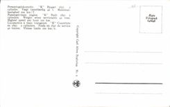 MODERN CARD Train Engine K