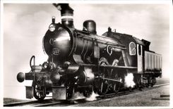 MODERN CARD Train Engine P