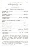 CPM Train Locomotive Electrique a courant continu 1500 V 