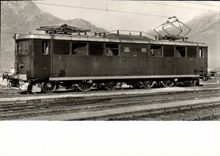 MODERN CARD Train Engine of Gothard Ae 4/6 10801 12