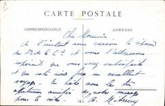 VINTAGE POSTCARD Bateau the rescuers give their life Rue of Burgundy Paris