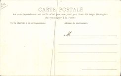 CPA La vie a la mer Le sechage des filets Bateau