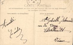 Vida de la POSTAL de la VENDIMIA con el mar un momento de felicidad