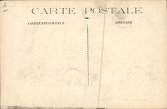 VINTAGE POSTCARD Police force Police officer Carnival of Nice Gendarme in love with aviation