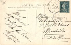 La gendarmería del oficial de policía de Draguignan de la fuerza de policía de la POSTAL de la VENDIMIA