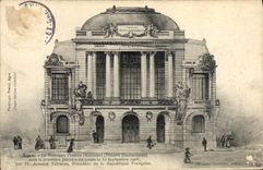 CPA Agen Le nouvea Theatre municipal Theatre Ducourneau 
