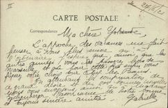 VINTAGE POSTCARD Aix les Bains the hall of the large circle the entry of the Theater