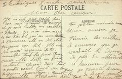 VINTAGE POSTCARD Avignon the frontage of the Theater