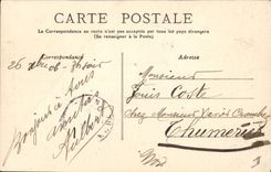 VINTAGE POSTCARD municipal Theater Arras