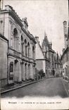 VINTAGE POSTCARD Bourges the Theater and the palate Jacques Heart