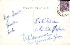 VINTAGE POSTCARD Gimel Bridge On the Cascades and First fall