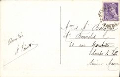 VINTAGE POSTCARD Saumur Seen Towards the Castle and the Church