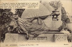 CPA Auxerre Tombeau de Paul Bert