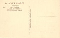 CPA Les Iles d'Hyeres Vues de la Presquile de Gien