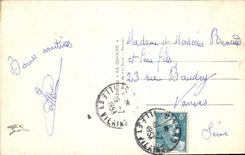 POSTAL MODERNA Dinard señala el torno