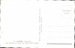 POSTAL MODERNA opinión de Avignon del paladar de los papas