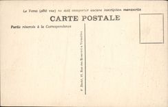 VINTAGE POSTCARD Versailles Grand Trianon Chambre has Coucher of the Queen of England